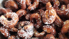 Roscas fritas rápida e prática