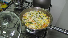 Arroz com tudo dentro