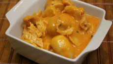 Estrogonofe de frango light