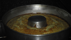 Bolo queijadinha delicioso