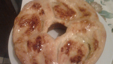 Rosca de coco de padaria