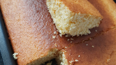 Bolo de fubá fofinho fofinho