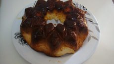 Pudim de pão (falso pudim de leite condensado)