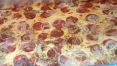 Pizza prática de pão pullman