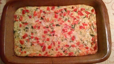 Omelete de forno light