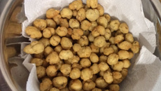 Salgadinho de tempero pronto para petisco