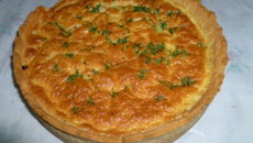 Quiche de frango (super leve e saboroso )