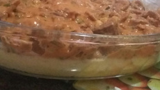 Estrogonofe com purê de batata