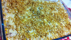 Torta de atum com pão de fôrma