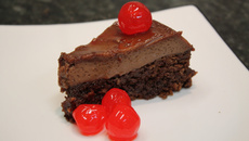 Bolo pudim de chocolate