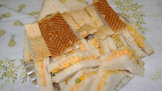 Patê de frango crocante