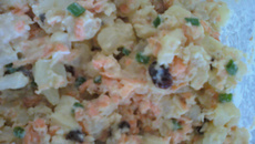 Salpicão rápido com pão de forma