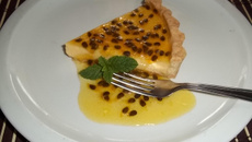 Torta mousse de maracujá