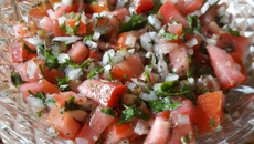 Vinagrete para churrasco