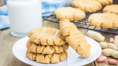 Biscoito de aveia com castanha de caju