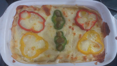 Lasanha de bacalhau