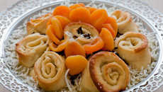 Caracóis de coco espetaculares