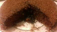 Cobertura de chocolate cremosa