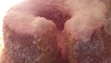 Bolo de iogurte de morango