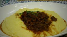 Polenta de micro-ondas