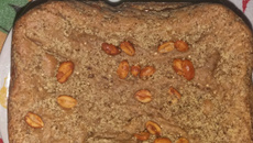 Pão de amendoim integral e nozes (adaptado para maquina multi pane)