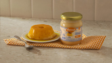 Pudim de leite condensado saudável