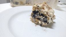 Pavê de banana com negresco