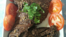 Capa de contra filé no forno