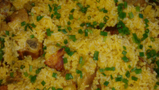 Arroz com costelinha