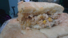 Torta de frango cremosa