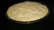 Escondidinho de mandioca com carne seca