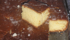 Bolo de laranja inteira rapinho