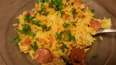 Arroz dos sonhos (panela de pressão)