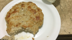 Bife hambúrguer de frango