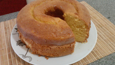 Bolo de milho de liquidificador