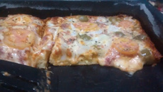 Massa de pizza de liquidificador