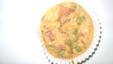 Cupcake de calabresa