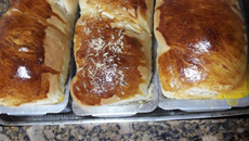 Pão caseiro fofinho