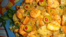 Salada de Camarão à minha Moda