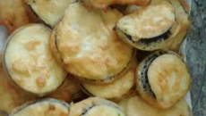 Berinjela empanada crocante