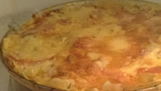 Lasanha no micro-ondas