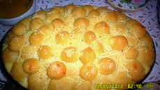 Bolinhas de queijo com batata da Tia Marly