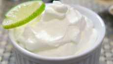 Sour cream delicioso!