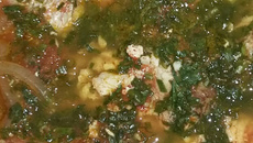 Moqueca capixaba com pirão