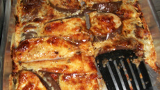 Berinjela de forno fácil da Cris