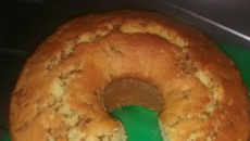 Bolo de iogurte natural