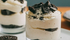 Creme branco com oreo super fácil