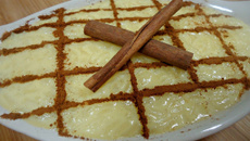 Arroz doce português tradicional