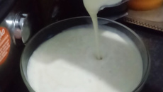 Leite condensado caseiro