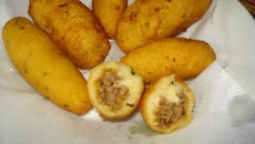 Bolinho de aipim da Aguida